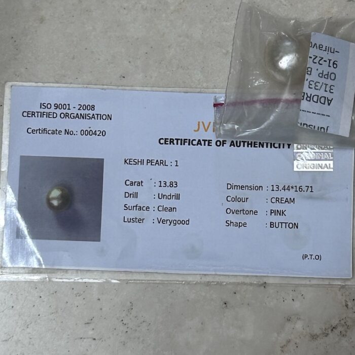 Natural Keshi Pearl 13.83 ct (15.07 ratti) - Image 2