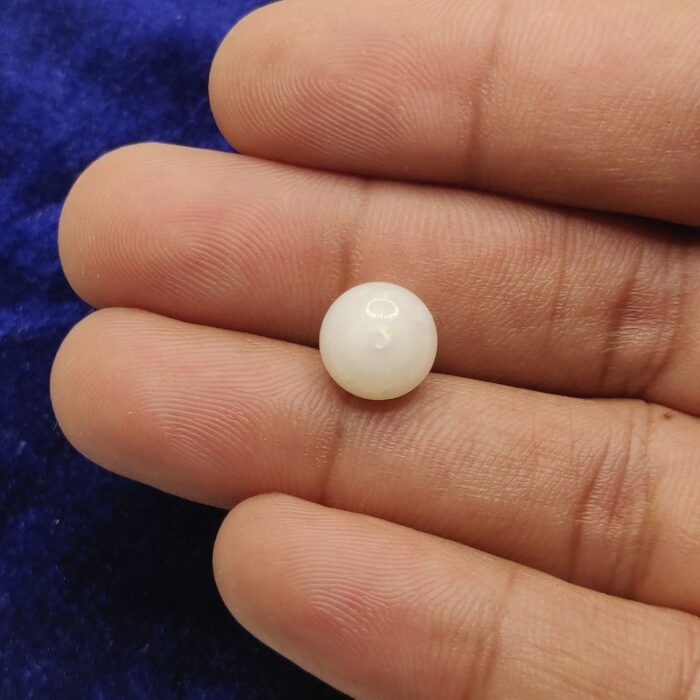 Natural Clam Pearl  7.16 ct (7.80 Ratti) - Image 2